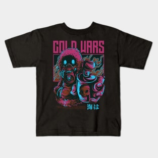 Cold wars alien monster design Kids T-Shirt